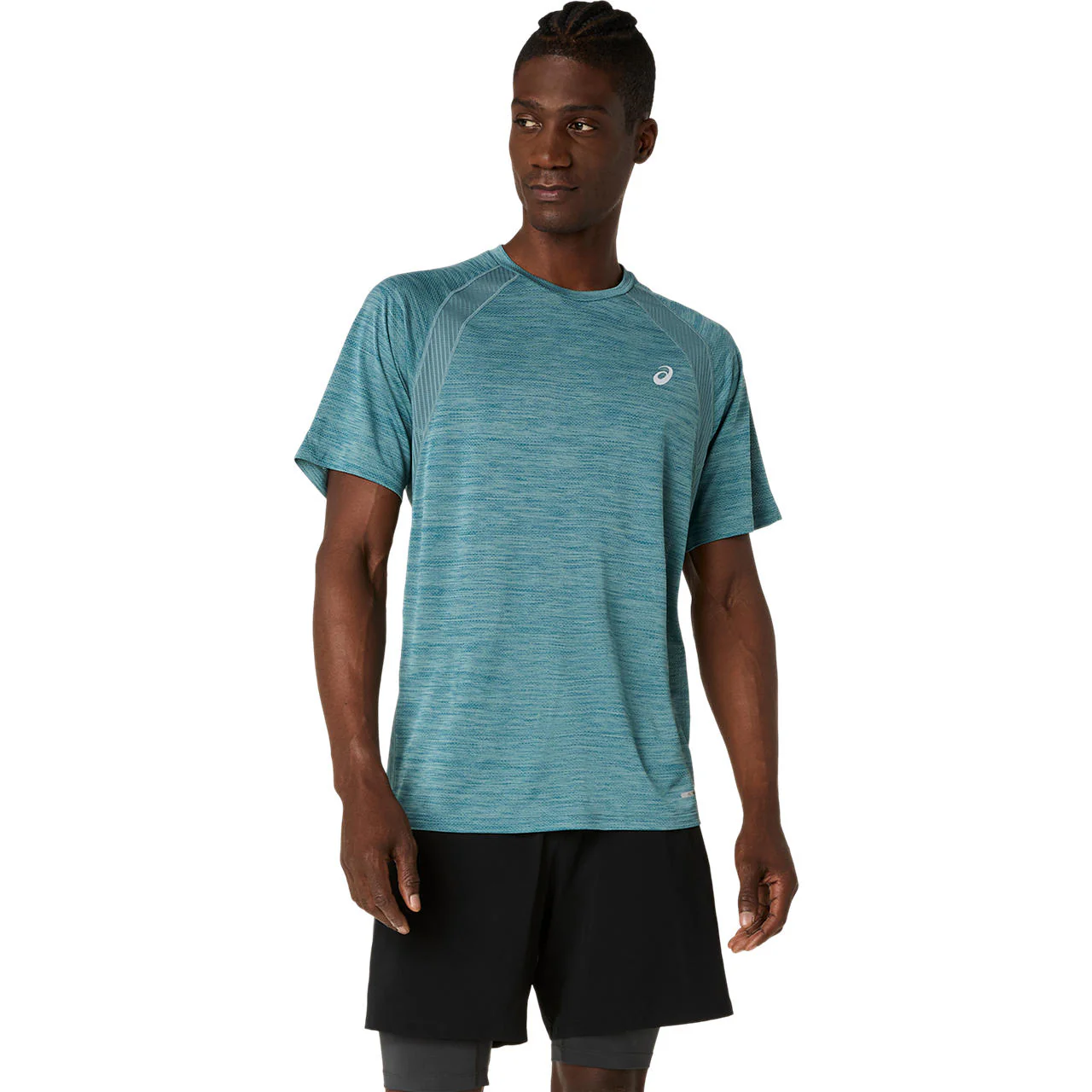 Asics Road Mens Short-Sleeve Top - Image 2