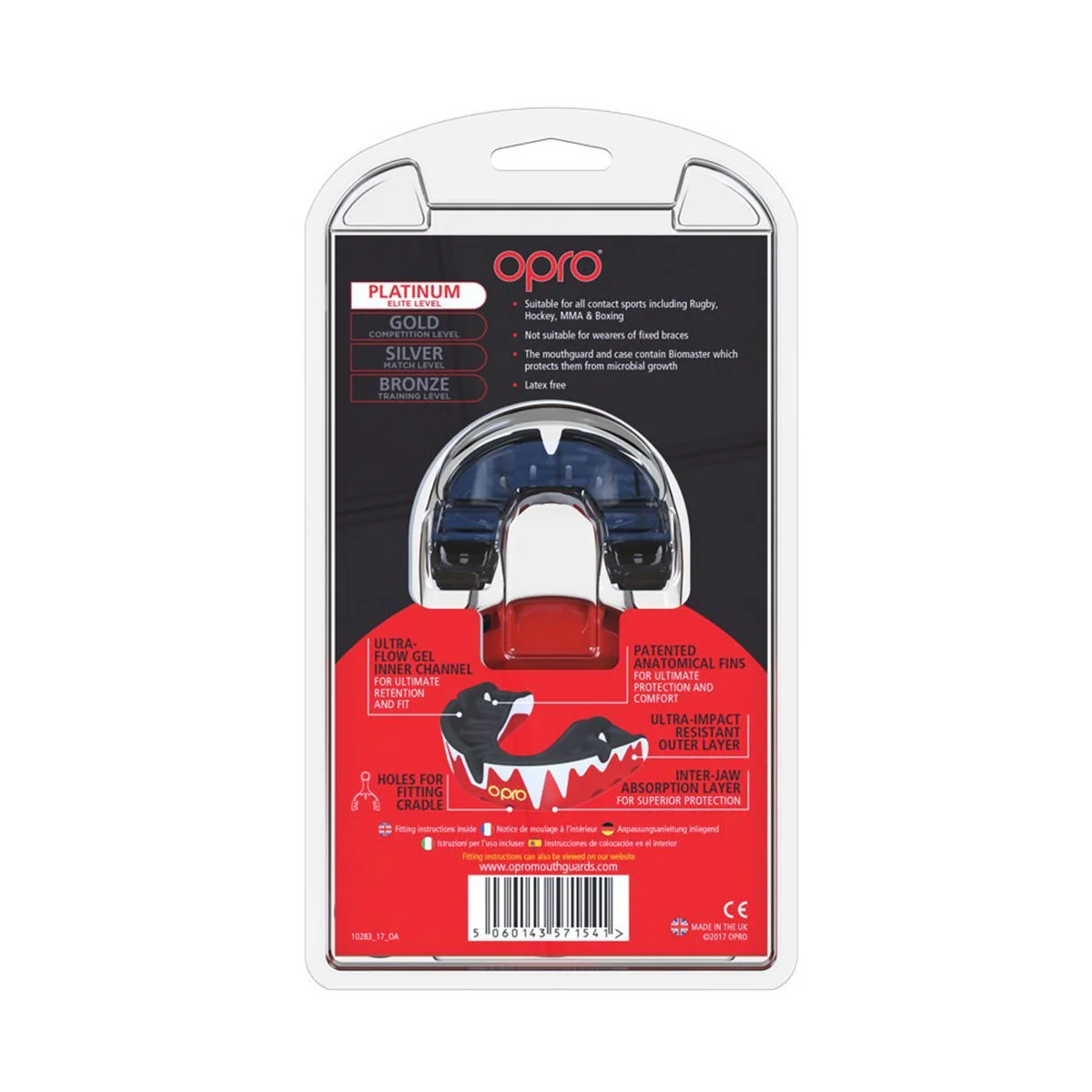 Opro Platinum Mouthguard - Image 4